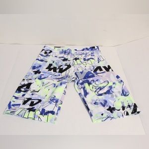 Calvin Klein Bike Short City Tag Orchid Multicolor Women's Size XS NWT